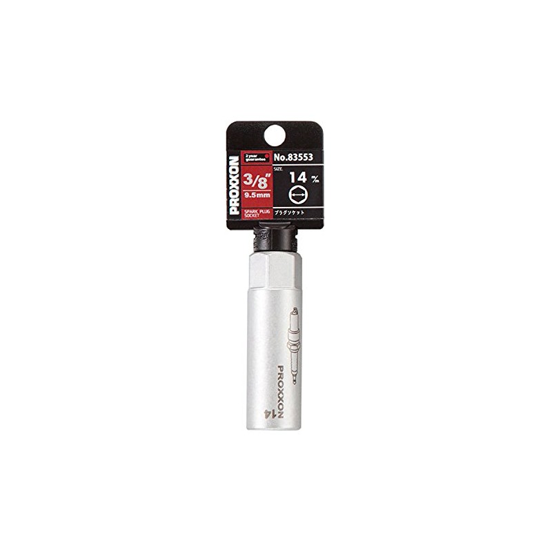 PROXXON Spark Plug Socket 3/8" 14mm No.83553