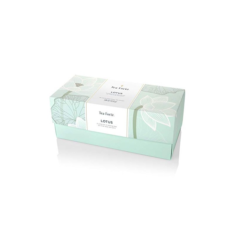 Tea Forte Caja de presentación de té de muestra, surtido