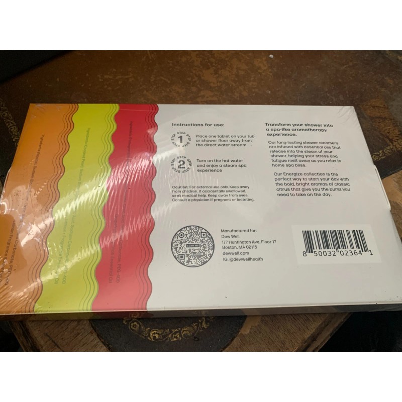 dew.well Dew Well Shower Steamers Aromatherapy Experience 15 Tablets