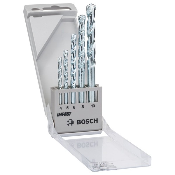 Bosch 1609200228 Masonry Drill-Set"Cyl-1" 5 Pcs