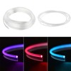Fiber Optic for Car Interior Light, 197 Inch 3mm Transparent