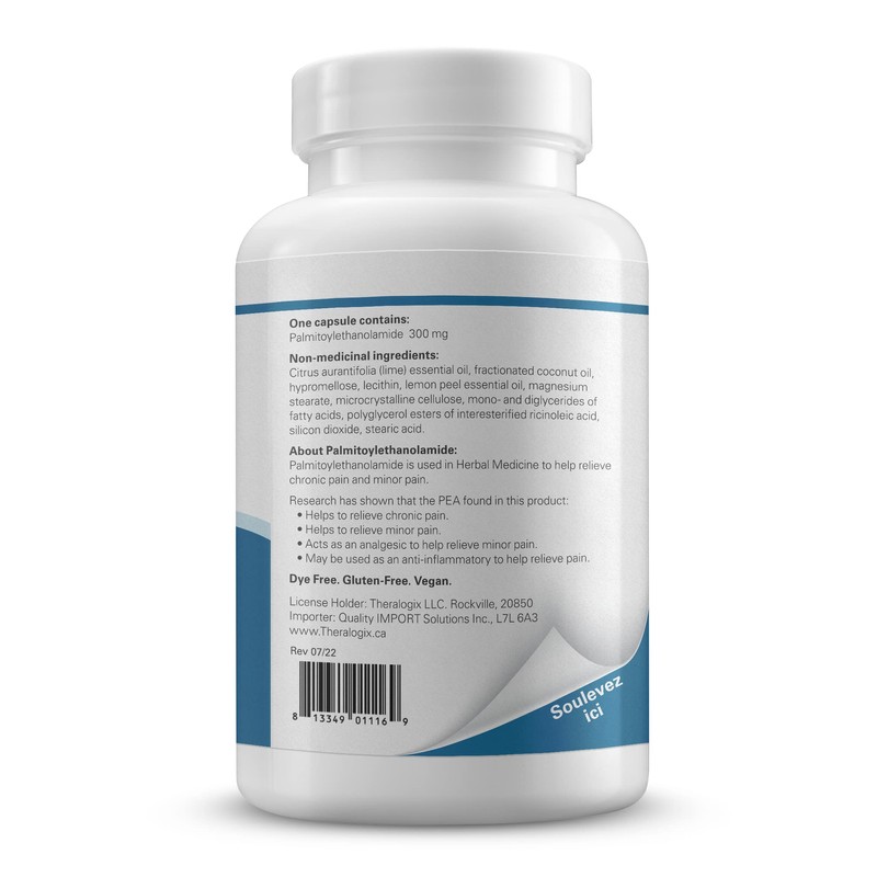 Theralogix TheraBrex PEA Supplement – Support for Chronic and Minor