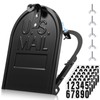 Moxweyeni 6 1/4 x 8 Inch Mailbox Door Replacement with