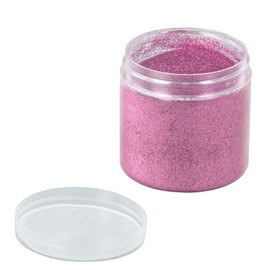 Pink Glitter Powder, Glitter Powder for Crafts, Shimmering Glitter Powder, Pink Glitter Fine, 0.2 mm Fine Glitter Powder, 100 g/3.53 oz Fine Rose Glitter, Craft Glitter Powder for Hair Face
