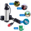 Fuel Transfer Pump,12V Diesel Pump Oil Pump Portable Stainless Steel