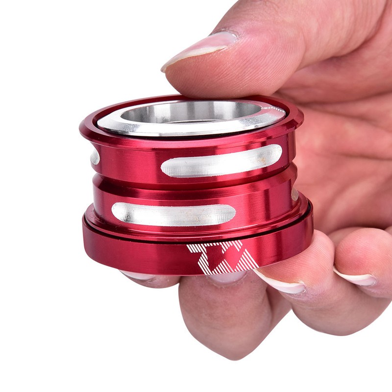 MEIJUN 44mm Bicycle Bike Electroplating Internal Sealed Bearing Headset (Red)