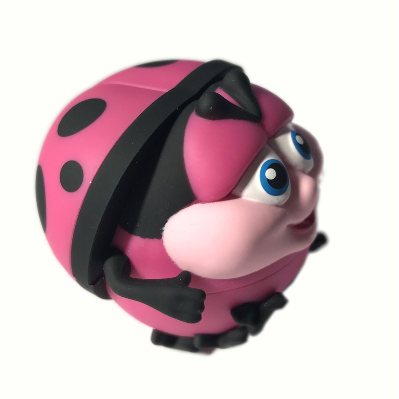 Ladybug lip balm toy - with heart shaped Pink Lemonade