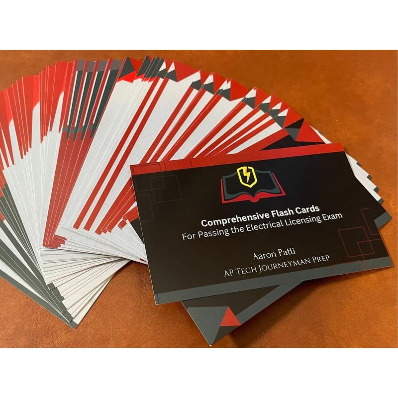 Comprehensive Flash Cards for Passing the Electrical Licensing Exam