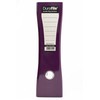 Durafile Lever Arch File, Purple File, 'Ergonomic Curved Spine' Single