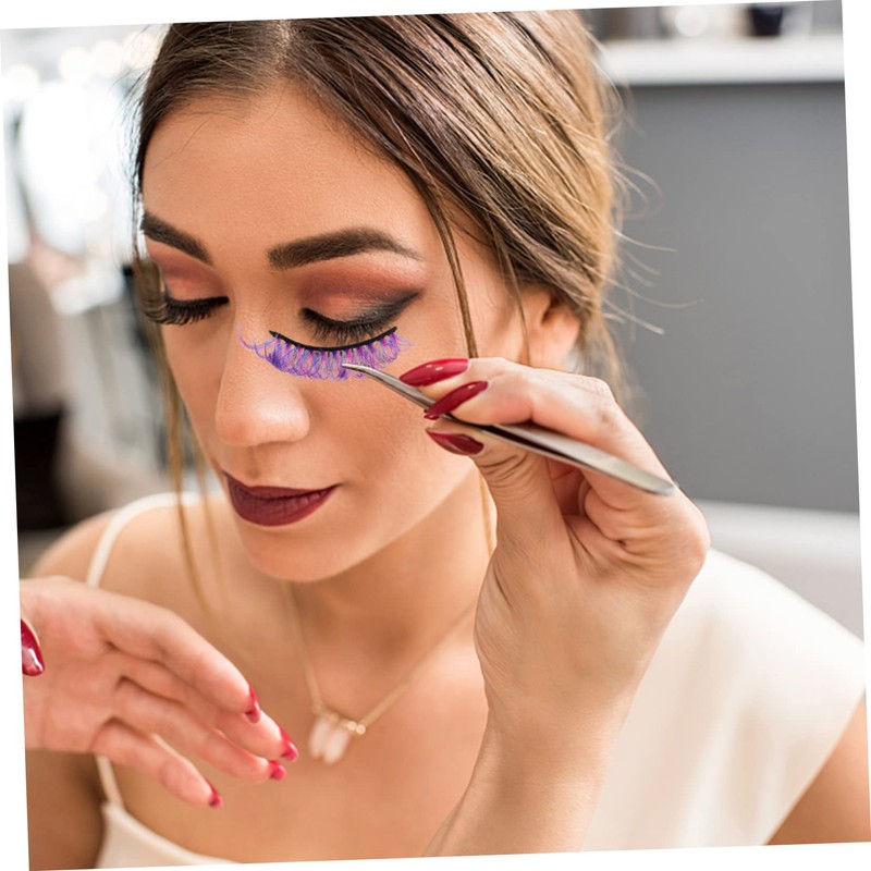 OHPHCALL Individual False Eyelashes for Natural Look Curve Synthetic Lashes