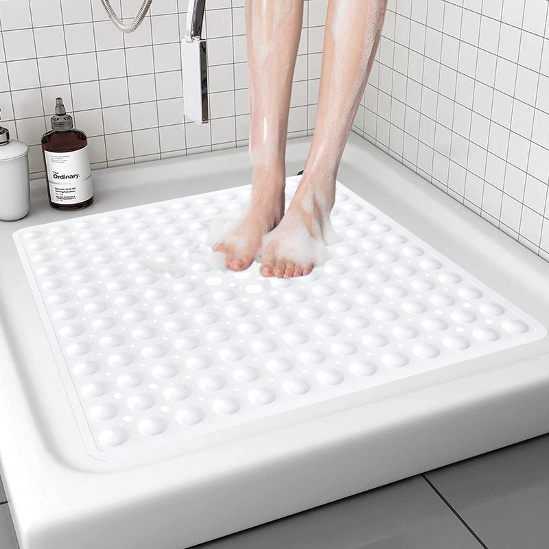 Hafaa Bath Mat Non Slip Anti Mould Rubber Shower Mat