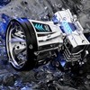 Super Bright Headlamp 90000lm Silver Rechargeable 1600mAh Battery Adjustable Headband