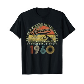 65 Year Old Birthday Gifts For Men September 1960 65th Bday T-Shirt