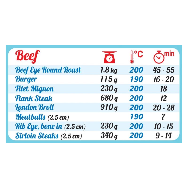 Intel Kitchen Air Fryer Cooking Times Magnet Cookbook Lid Accessories