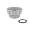 Qrity 1 Piece Kitchen Sink Drain Pipe Joint Thread Hose