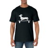 Cute Dachshund on a Skateboard Funny Wiener Dog T-Shirt