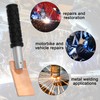 Zhitaoxun Copper Welding Spoon Welders Helper,3 pcs Copper Paddle Backer,Copper