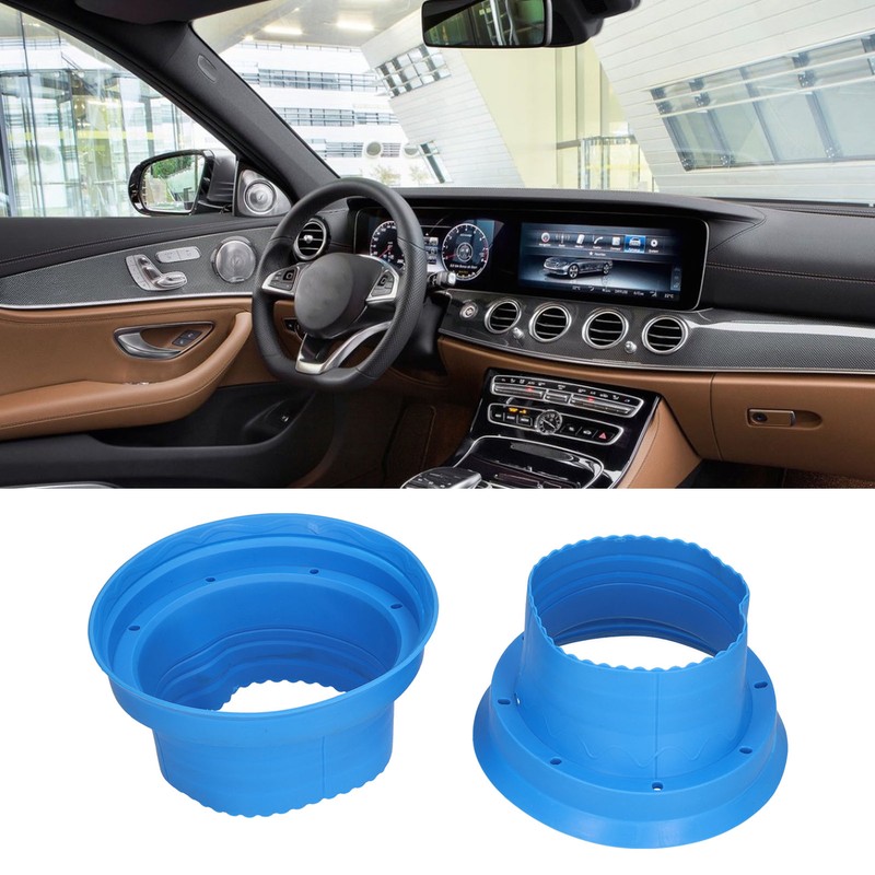 2pcs Audio Loud Speaker Waterproof Cover Mount Adapter Pad Insulation