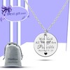 DlaeKua Bible Verse Gifts for Women Necklace Christian Gift for
