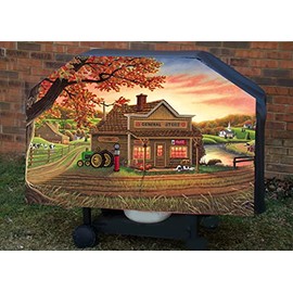Cheetah & Cubs BBQ & Gas Grill Cover ~ Heavy Duty Vinyl ~ All Weather Waterproof ~Size Options in Drop Down menu (58x44x24)