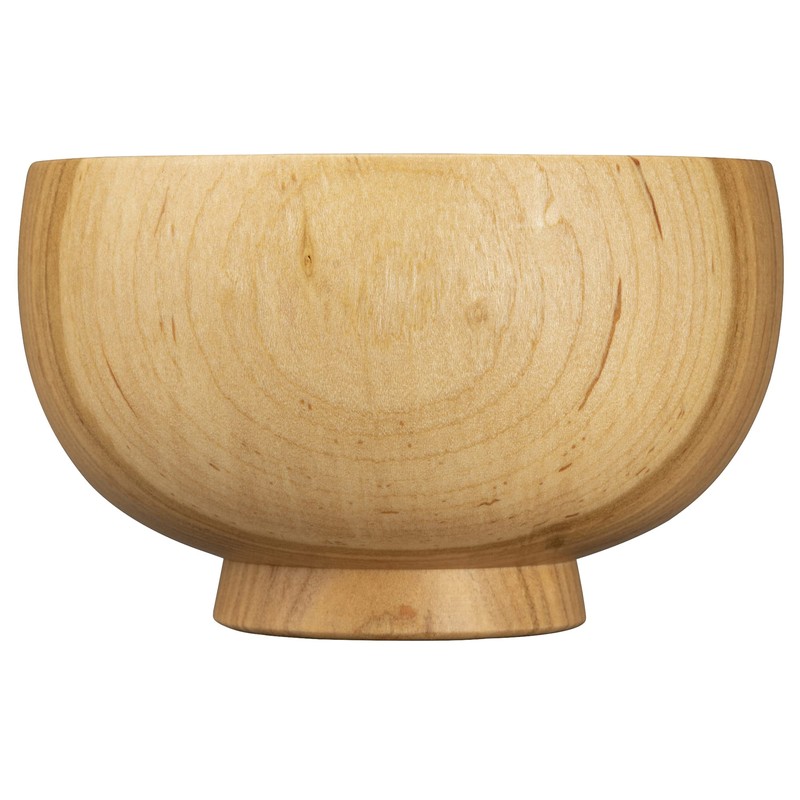 Yamanaka Lacquerware Shirasagi Woodworking Soup Bowl M Approx. 4.3 inches
