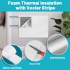Chiligent Insulation Cover for Vents, Foam Thermal Insulation with Veclro