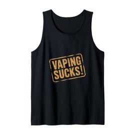 Vaping Sucks Anti-Vaping Awareness ----- Tank Top