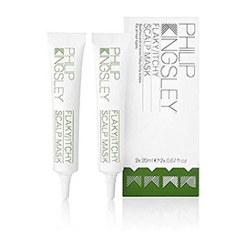 Philip Kingsley Flaky Scalp Mask for Itchy, Flaky Dry, Oily Scalp Treatment, Soothing Calming Scalp Care Products, Soothes and Comforts the Scalp, 2 x 20ml