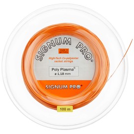 Signum Pro Unisex's Poly Plasma String Reel-Orange, 1.18 mm/100 m