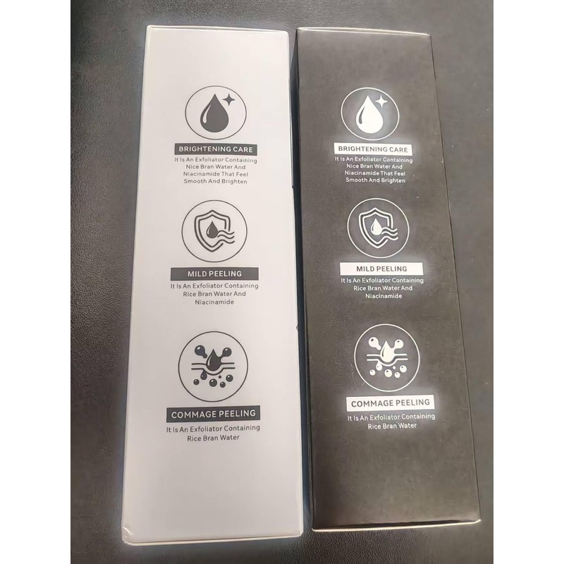 Exfoliating Rice Peel Shot Face Serum & Body Scrub,