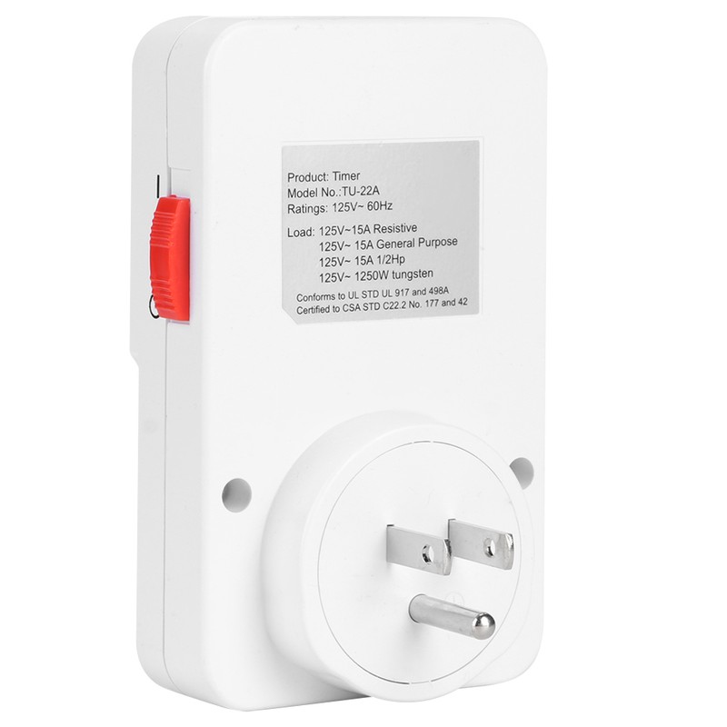 Mechanical Timer Socket 24‑Hour Cycle Timing Controller Socket Home Supplies