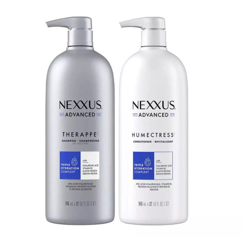 Nexxus Advanced Therappe Shampoo and Humectress Conditioner, 32 Fl Oz