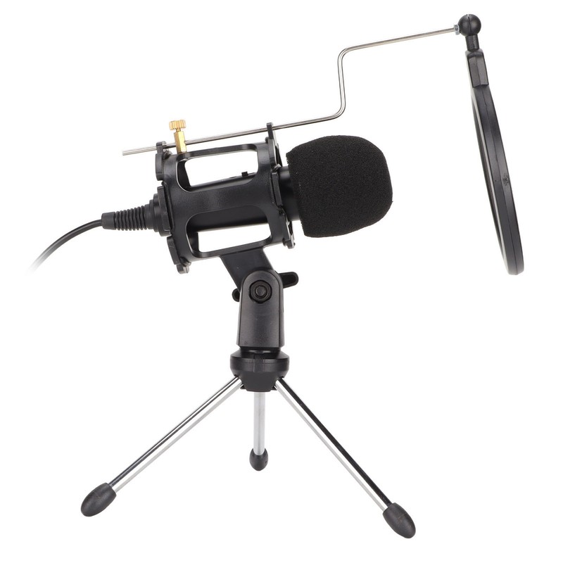 Condenser Microphone Kit Professional Cardioid Studio Mic Kit for Recording