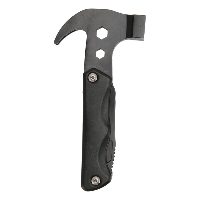 Multifunctional Hammer Foldable Small Portable Multitool Hammer with LED Light