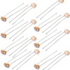Comforty 20pcs 5mm Ohm Photoresistor LDR Resistor 5528 GL5528 Light