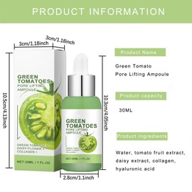 Gesichtspflege,Serum Gesicht,Pore Minimizer Serum,Porenverfeinerung,Feuchtigkeitsspendend,Mit GäNseblüMchenextrakt,Kollagen,HyaluronsäUre,Gegen üBerschüSsiges öL,FüR Mischhaut Und Fettige Haut,30Ml