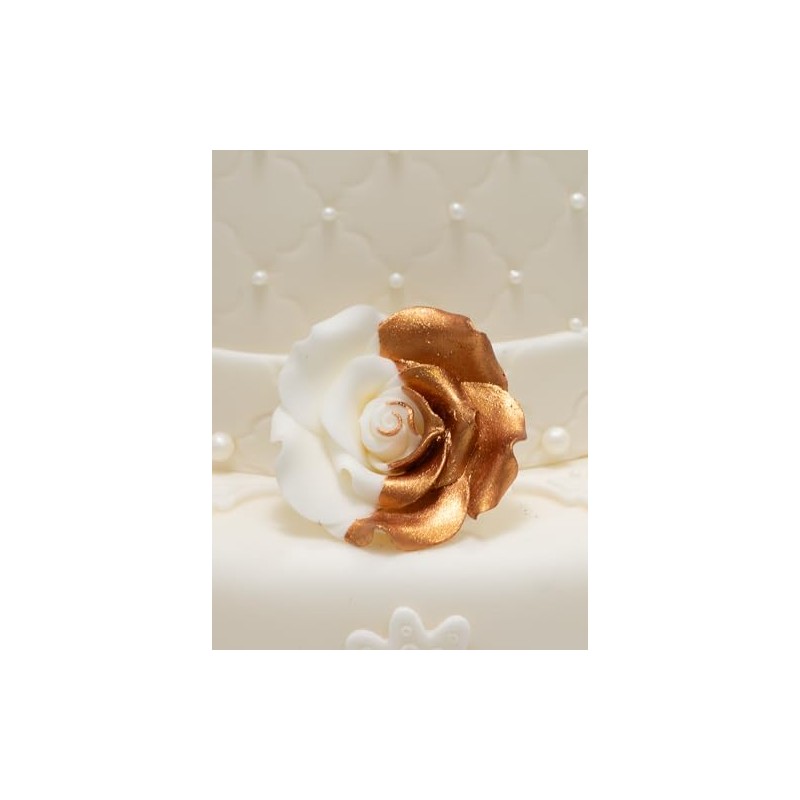 Sugarflair Rose Gold Edible Lustre Dust (E171 Free), Add a