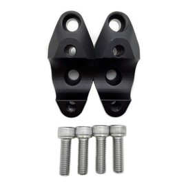 AfterMokit Replacement 1 1/8 inch Handlebar Riser Extension Upward & Backward Mount Extender Clamps for KTM 690 Duke Enduro R SMC R 1050 1090 1190 Adventure 1290 Super Adventure Super Duke Black