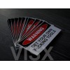 VISX Warning Get your own tools Bumper Sticker Vinyl car