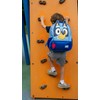 Bluey Kids Backpack, 16 Inch School Bag with 3D Features,