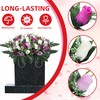 Lodou Cemetery Flowers for Grave,Headstone Flower Saddle,Flowers for Cemetery Grave