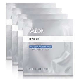 DOCTOR BABOR HYDRO RX - 3D Hydro Gel Face Mask for Face 4-Pack - Best Natural Hyaluronic Acid Sheet Mask...                                           
