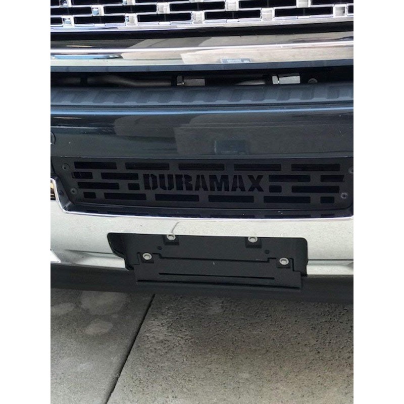 Mountains2Metal Bumper Grille Insert Duramax Edition Compatible with 2015-2019 Sierra