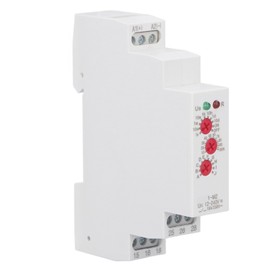Time Relay Multifunctional Normally Open DIN Rail Delay Timer Switch AC DC 12‑240V