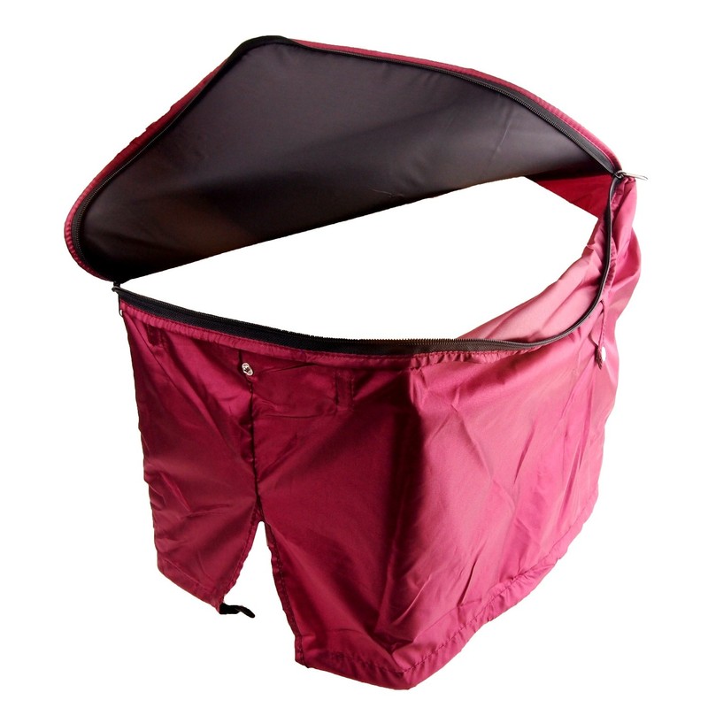 Marth (MARUTO) 2 2-Tier Zipper After Basket Cover BCR – 2450 Black