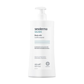 Sesderma SALISES Body Milk | Body Moisturizer | Acne-prone Skins | Oil Control | Sebum Regulator 13.5 fl. Oz