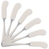 6 Soup Spoons 20 x 4.4 cm High-Gloss Polished Stainless