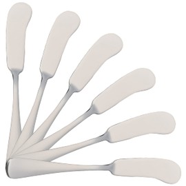 6 Soup Spoons 20 x 4.4 cm High-Gloss Polished Stainless Steel 18/0