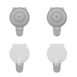 4PC Upgraded M9 Breast Pump Replacement Part, Including 4pcs Double-Layed Diaphragms for Momcozy Upgraded Mobile Flow | Upgraded M9,Breastfeeding Parts, Diaphragms, 4PC Gray, Not Original Parts