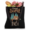 Proud Scout Papi Camping Scout Scouting Leader Adventure Tote Bag